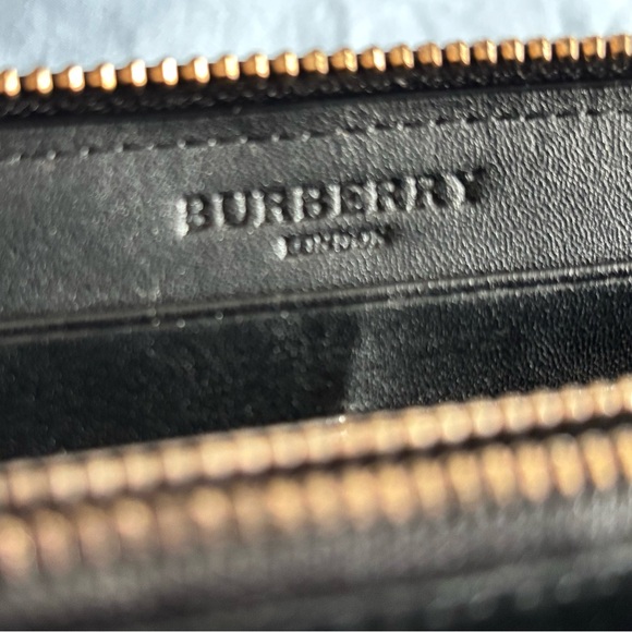 BURBERRY LS ELMORE PVC + LEATHER WALLET - Picture 10 of 10